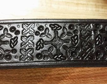 2" Black Celtic Cuff