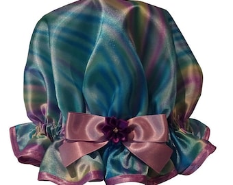 Ladies Shower Cap - Lavender Blue
