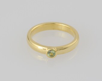 Ring • • gold tourmaline