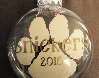 Pet Memorial Ornament