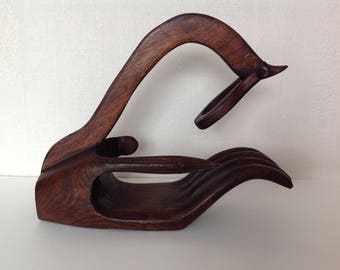 Original bottle wooden door / hand form