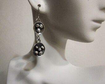 Bella's Sterling Drop Ball Earrings