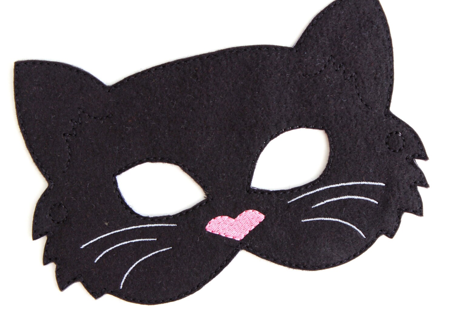 Kids Cat Mask Black Cat Costume Felt Mask Kids Face Mask   Il Fullxfull.799324105 B51u 