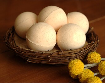 Orange Scented Bath Bombs (Box of 5)