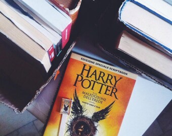 Bookmark Miniature book Harry Potter and the Curse of the heir-Harry Potter and the Cursed Child book bookmark
