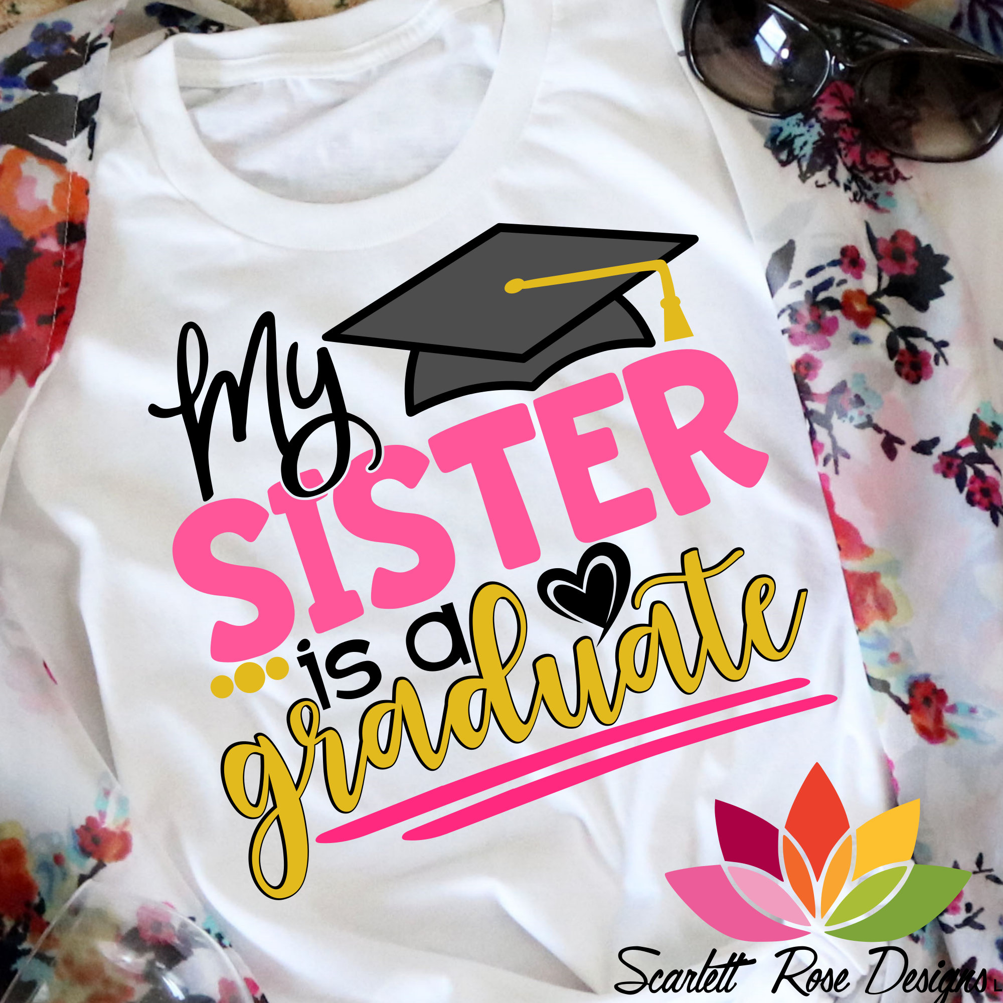 Download My Sister is a Graduate SVG Graduation svg End of School