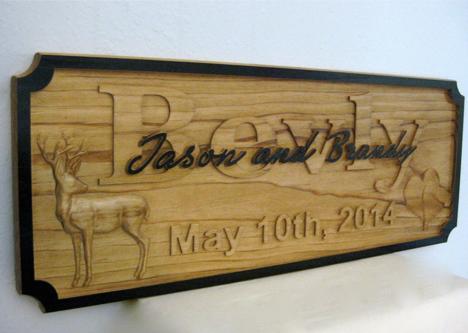 Deer Hunting Family Name Signs Last Name Established Signs