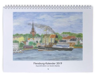 Wall Calendar Flensburg 2019