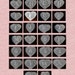 26 pattern crochet doily filet alphabet complete heart., home decor