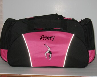 Personalized Duffle Bag GYMNASTICS BAG DANCE Bag Sports Duffle