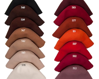 Wool felt body cones in 31 colors Felt bodies for Millinery hat hood