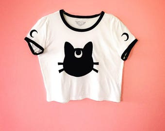 Sailor Moon Shirt : Luna T-Shirt