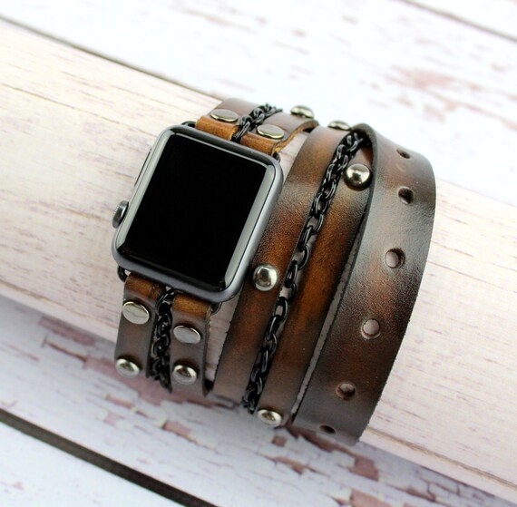 studded apple watch band 42mm