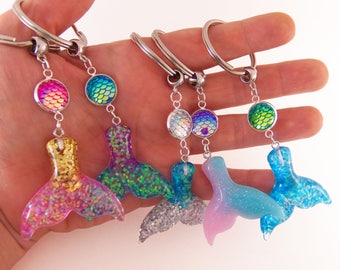 Custom mermaid keychains, mermaid keychain, mermaid key chain, mermaid tail, mermaid scale, mermaid scales, mermaid tail scale, party favors