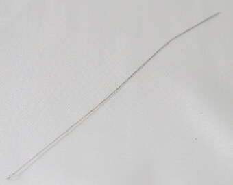 10 pcs - 0.35mm Medium Twisted Beading Needles Collapsible Eye