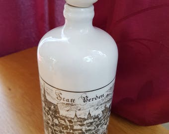 Altenkunstadt Germany Mid Century Ceramic Decanter