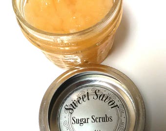Sweet Savor 4oz Vanilla sugar scrub sample size