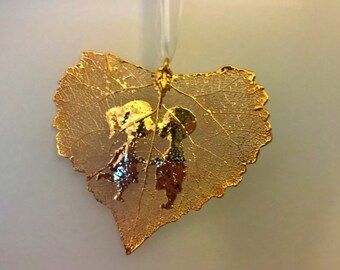 Gold Embossed Leaf