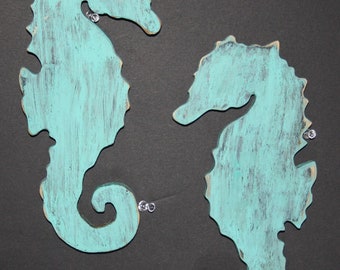 Seahorse wall decor | Etsy