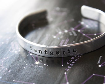 Fantastic! Ninth Doctor - Doctor Who Inspired Cuff Bracelet