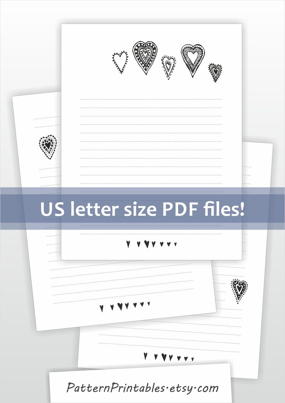 lined letter paper