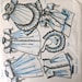 Children's Corner Pattern Handsewing II ~ Heirloom Sewing Pattern by Children's Corner ~ Christening Gown, Bib, Daygown, Diaper Shirt