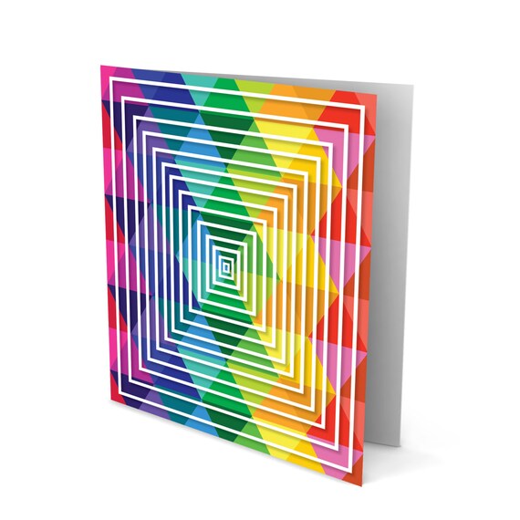 The Boxy Maze Greeting Card!