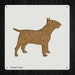 Bull Terrier 1 Style 1619 DIY Stencil Clear Plastic Acrylic Mylar Reusable