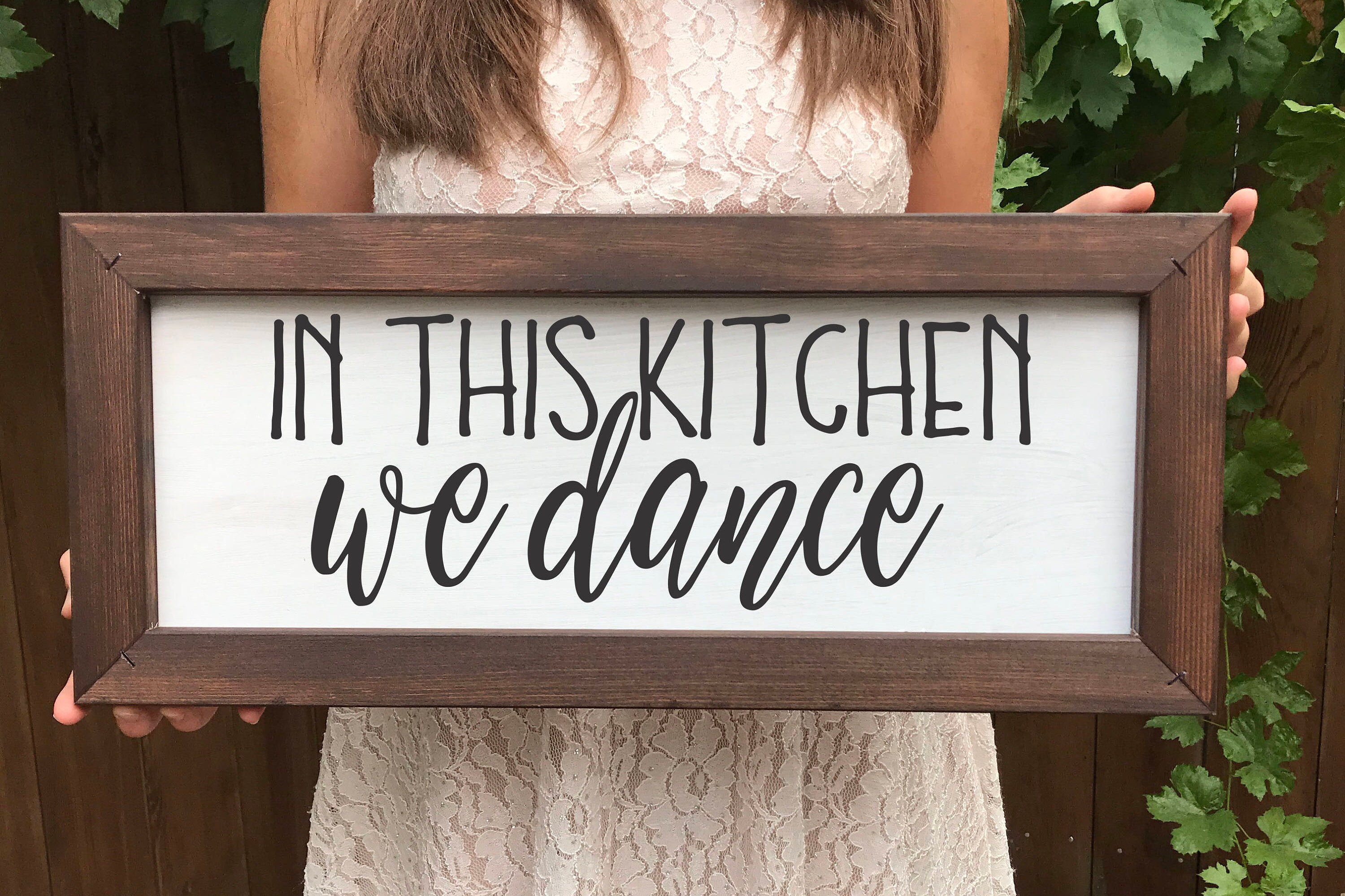 In this Kitchen We Dance Farmhouse Sign Farmhouse Decor