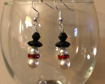 Snowman Holiday Earrings