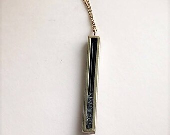 Silver and Resin necklace