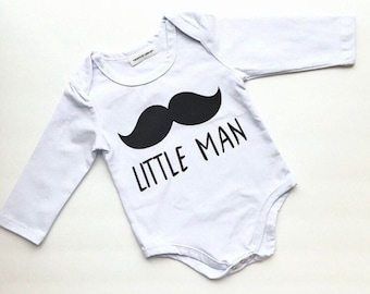 Little Man Onesie 6-12 MONTHS