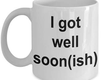 Got Well Soon Coffee Mug | Get Well Soon Gifts | Get Well Gifts | Get Well Messages | Get Well Soon Funny | Get Well Wishes | Just Beat It