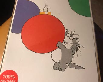 Christmas cards Cat