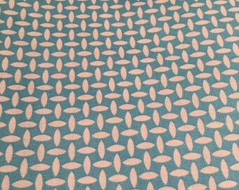 Denyse Schmidt Free Spirit Katie Jump Rope Blue Basketweave FQ