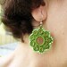 PDF Tutorial Crochet Pattern...Beaded Dangle Earrings -16