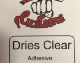 Clear Glitter Adhesive - Shipping may be delayed due to cold weather