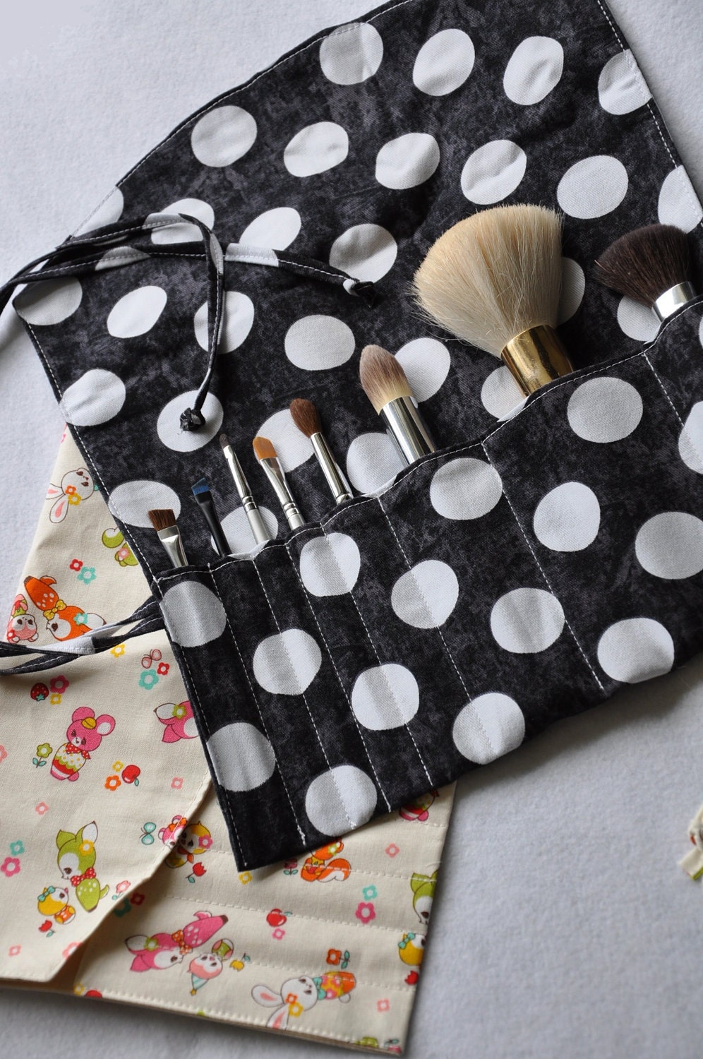 MakeUp Brush Roll / Organizer PDF Sewing Pattern