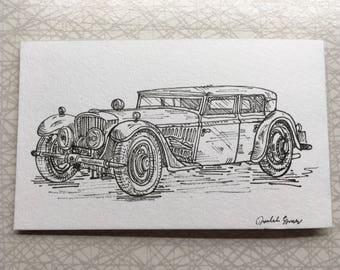Customized Handdrawn Greeting Card