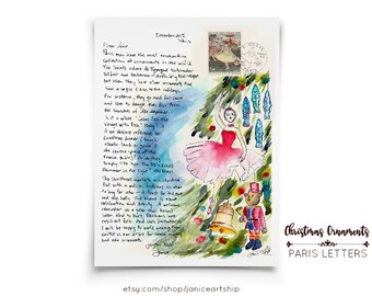 Christmas Ornaments: Paris Letters, December, A letter about searching for Christmas ornaments and finding much more.