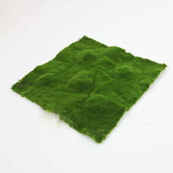 Artificial moss table runner woodland party fake grass