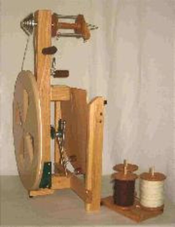 Fricke Folding Spinning Wheels S160FDT Double Treadle