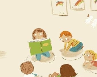 Kinder - Kindergarten White - Heather Ross - Windham (43480-3)