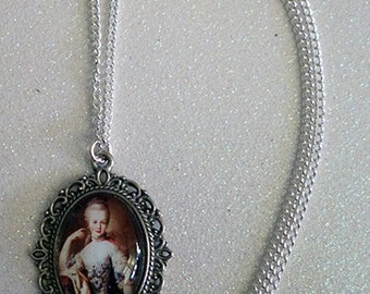 Marie Antoinette Inspired Cameo Necklace