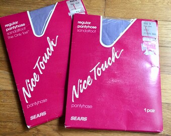 Vintage lilac purple pantyhose purple tights 70s purple pantyhose nip pantyhose deadstock pantyhose deadstock tights deadstock sears vintage