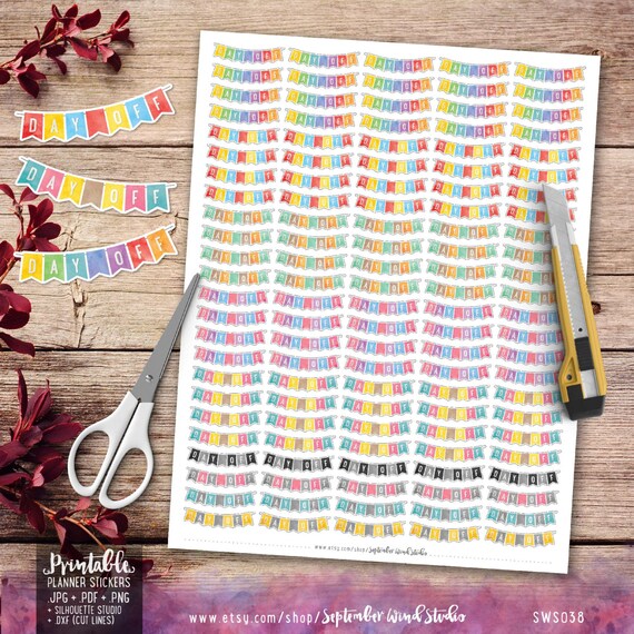 day-off-printable-planner-stickers-watercolor-day-off