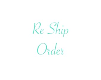 Re Shipping of Order