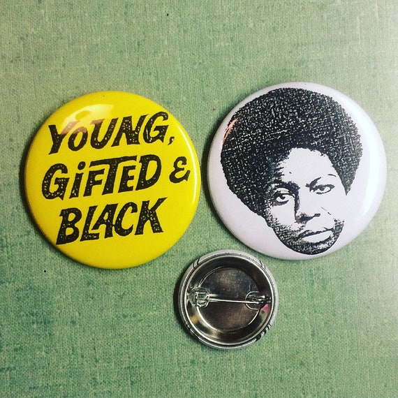 Nina Simone 2.25" Pin Set