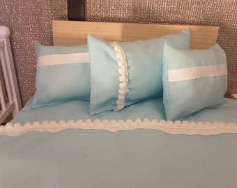 1/6 scale barbie doll bedding set