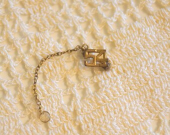 Vintage Class of 54' Pin